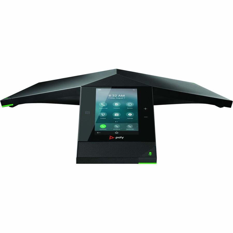 Station de conférence IP Poly Trio - Avec ou sans fil - Noir - Conforme TAA 849B0AA#ABA