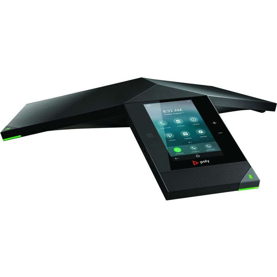 Station de conférence IP Poly Trio - Avec ou sans fil - Noir - Conforme TAA 849B0AA#ABA