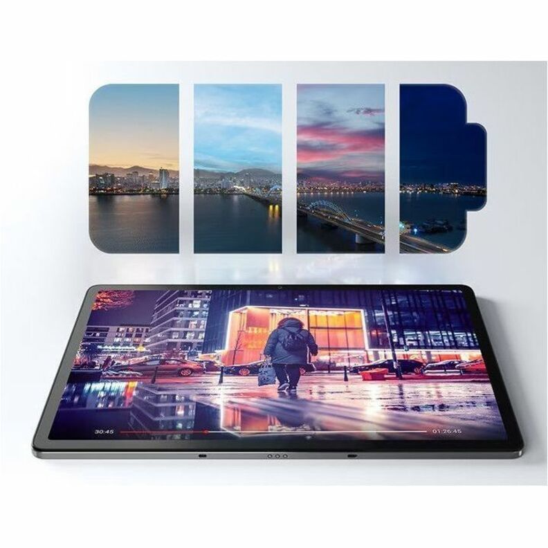 Tablette Lenovo Tab P12 TB370FU - 12,7" 3K - MediaTek Dimensity 7050 (6 nm) Octa-core - 8 Go - 128 Go Stockage - Android 13 - Gris orage ZACH0177US