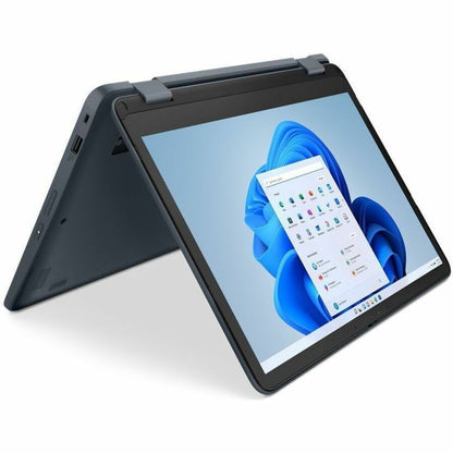 Lenovo 500w Yoga Gen 4 82VQ000RUS Ordinateur portable convertible 2 en 1 à écran tactile 12,2" - WUXGA - Intel Core i3 i3-N300 - 8 Go - SSD 128 Go - Clavier anglais - Gris ardoise 82VQ000RUS