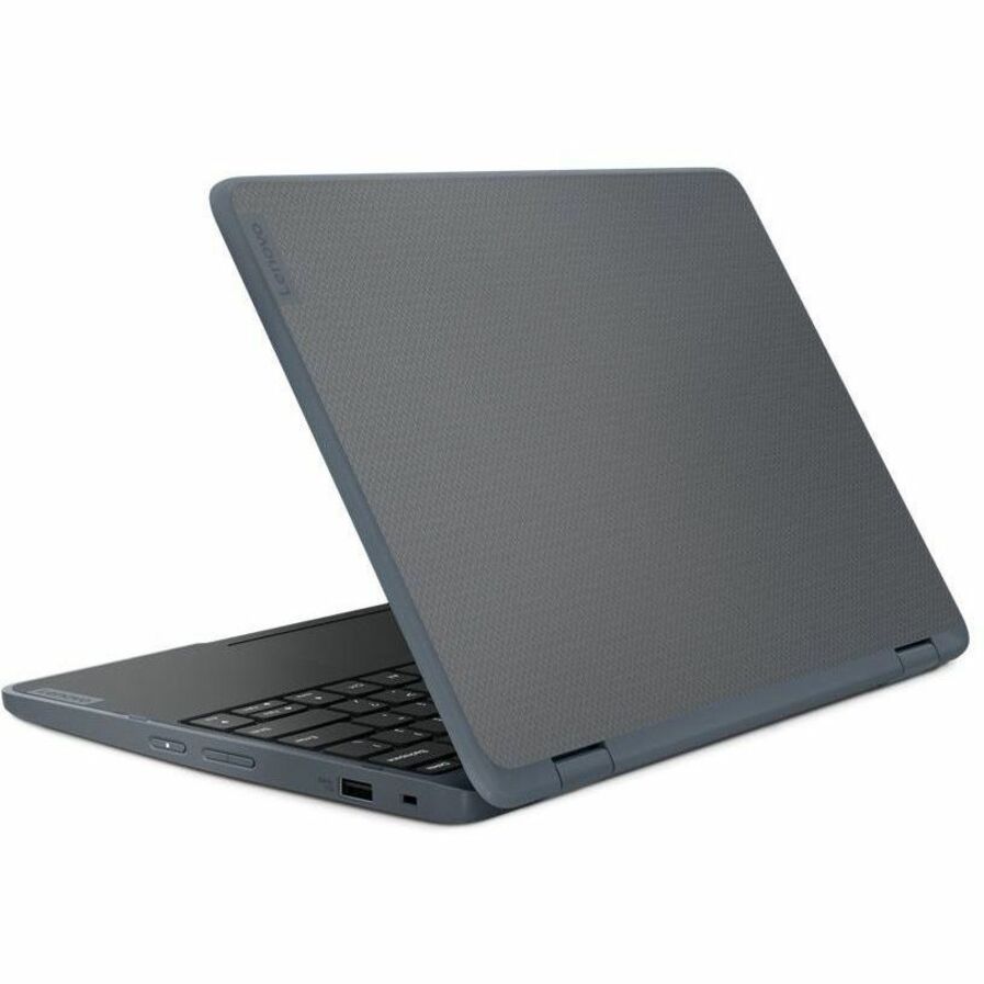 Lenovo 500w Yoga Gen 4 82VQ000RUS Ordinateur portable convertible 2 en 1 à écran tactile 12,2" - WUXGA - Intel Core i3 i3-N300 - 8 Go - SSD 128 Go - Clavier anglais - Gris ardoise 82VQ000RUS