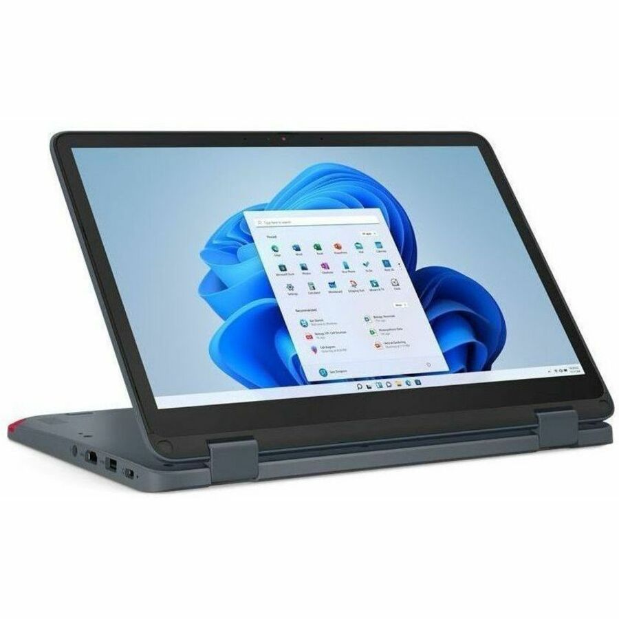 Lenovo 500w Yoga Gen 4 82VQ000TCF Ordinateur portable convertible 2 en 1 à écran tactile 12,2" - WUXGA - Intel Core i3 i3-N300 - 8 Go - SSD 256 Go - Clavier français, anglais - Gris ardoise 82VQ000TCF