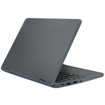Lenovo 500w Yoga Gen 4 82VQ000TCF Ordinateur portable convertible 2 en 1 à écran tactile 12,2" - WUXGA - Intel Core i3 i3-N300 - 8 Go - SSD 256 Go - Clavier français, anglais - Gris ardoise 82VQ000TCF
