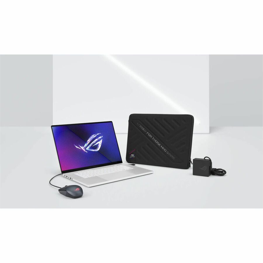 Ordinateur portable de jeu Asus ROG Zephyrus G16 GA605 GA605WV-XB96 16" - 2,5K - AMD Ryzen AI 9 370 - 32 Go - SSD 1 To - Blanc platine GA605WV-XB96