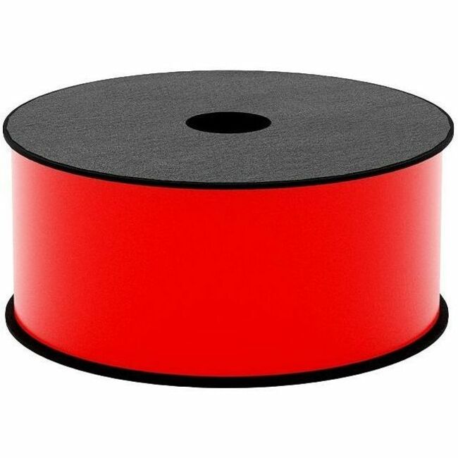 Étiquette standard continue en vinyle rouge Brother 2 pouces BMSLT204