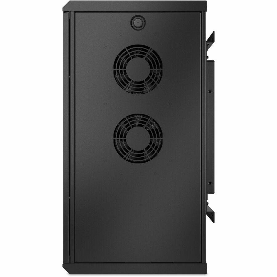 APC by Schneider Electric NetShelter WX 6U Low-Profile Wall Mount Enclosure 120V Fans AR106V