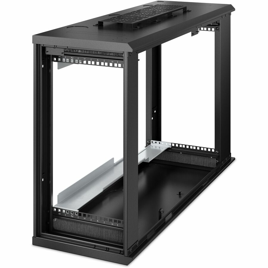 APC by Schneider Electric NetShelter WX 6U Low-Profile Wall Mount Enclosure 120V Fans AR106V