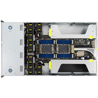 Système Barebone Asus ESC4000-E10-WOCPU009Z - Montable en rack 2U - Socket LGA-4189 - Prise en charge de 2 processeurs ESC4000-E10-WOCPU009Z