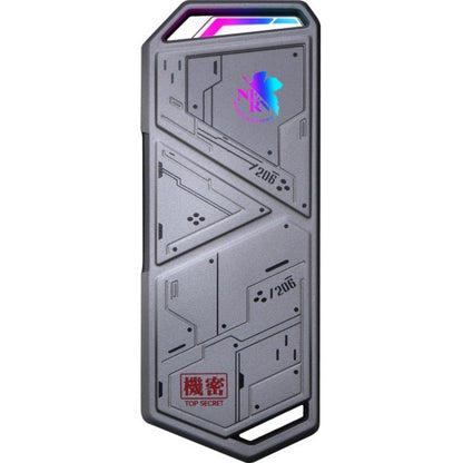 Boîtier de disque dur Asus ROG Strix Arion EVA Edition ESD-S1C/SIL/G/AS EVA// PCI Express NVMe - USB 3.2 (Gen 2) Interface hôte externe - Argent ESD-S1C/SIL/G/AS EVA//