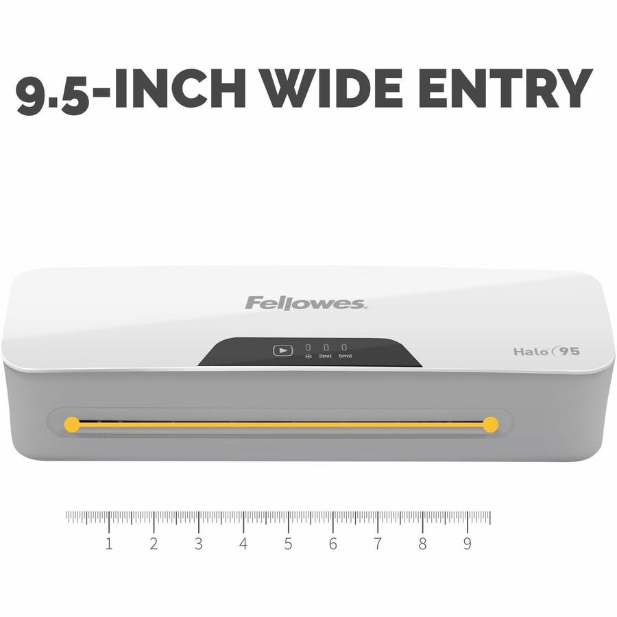 Kit de démarrage pour plastifieuse et pochette Fellowes Halo 95 5753001