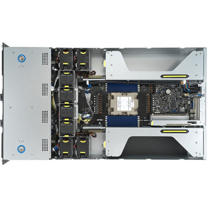 Système Barebone Asus - Montable en rack 2U - Socket SP5 LGA-6096 - 1 x prise en charge du processeur - AMD ESC4000A-E12-26WGP
