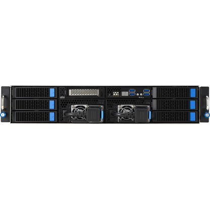 Système Barebone Asus - Montable en rack 2U - Socket SP5 LGA-6096 - 1 x prise en charge du processeur - AMD ESC4000A-E12-26WGP