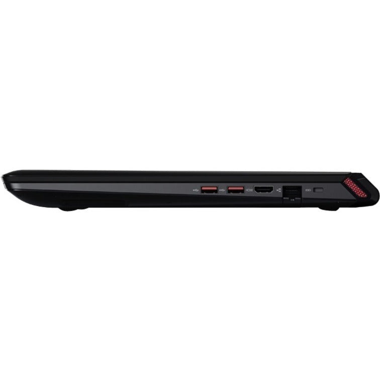 Ordinateur portable de jeu Lenovo IdeaPad Y700-17ISK 80Q0001MUS 17,3" - Intel Core i7 6e génération i7-6700HQ - 8 Go - Disque dur 1 To - SSD 128 Go - Clavier anglais (États-Unis) - Noir professionnel 80Q0001MUS