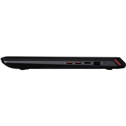 Ordinateur portable de jeu Lenovo IdeaPad Y700-17ISK 80Q0001MUS 17,3" - Intel Core i7 6e génération i7-6700HQ - 8 Go - Disque dur 1 To - SSD 128 Go - Clavier anglais (États-Unis) - Noir professionnel 80Q0001MUS