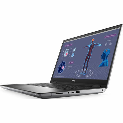 Station de travail mobile Dell Precision 7000 7780 17,3" - Full HD - Intel Core i9 13e génération i9-13950HX - Technologie vPro - 64 Go - SSD 1 To - Clavier anglais (États-Unis) - Aluminium Titan Gray 3GK6N