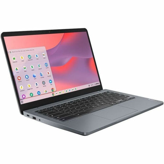 Lenovo 14e Chromebook Gen 3 82W6001TUS Chromebook 14" - Full HD - Intel Core i3 i3-N305 - 8 Go - Mémoire Flash 128 Go - Clavier Anglais - Gris Orage 82W6001TUS