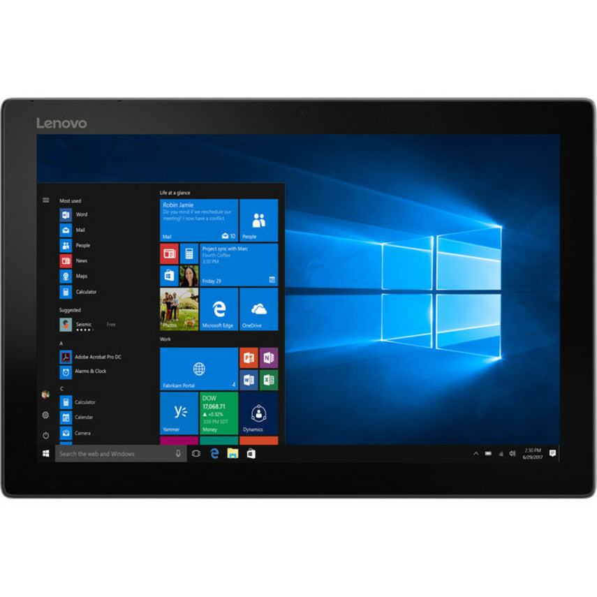 Lenovo IdeaPad Miix 520-12IKB 81CG0203CF Ordinateur portable 2 en 1 12,2" à écran tactile détachable - Intel Core i5 8e génération i5-8250U - 8 Go - SSD 256 Go - Clavier français - Gris fer 81CG0203CF