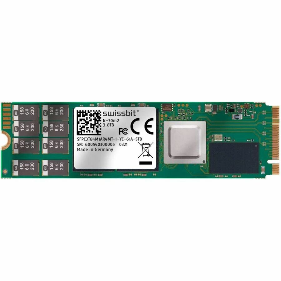 Disque SSD Lenovo 3,84 To - M.2 2280 interne - PCI Express NVMe (PCI Express 3.1 x4) - Lecture intensive 4XB7A91531