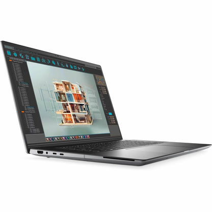 Station de travail mobile Dell Precision 5000 5690 16" - Full HD Plus - Intel Core Ultra 7 165H - Technologie vPro - Plateforme Intel Evo - 32 Go - SSD 512 Go - Clavier anglais (États-Unis) - Gris Titan anodisé W7XCG