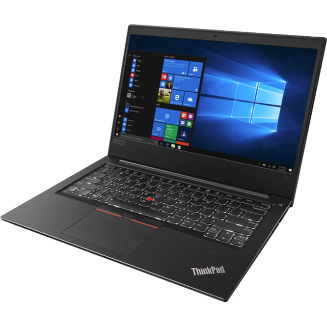 Ordinateur portable Lenovo ThinkPad E480 20KN003XUS 14" - Intel Core i5 8e génération i5-8250U - 8 Go - SSD 256 Go - Clavier anglais (États-Unis) - Noir 20KN003XUS