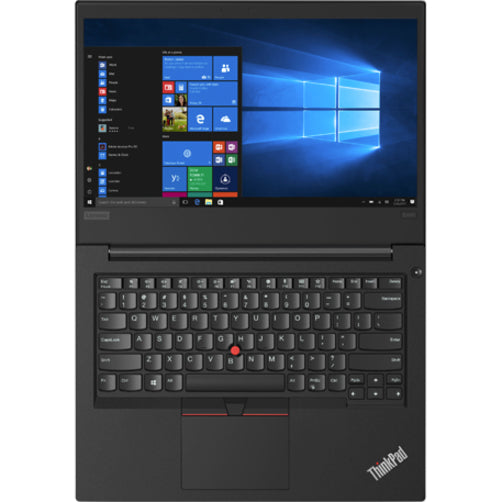 Ordinateur portable Lenovo ThinkPad E480 20KN003XUS 14" - Intel Core i5 8e génération i5-8250U - 8 Go - SSD 256 Go - Clavier anglais (États-Unis) - Noir 20KN003XUS