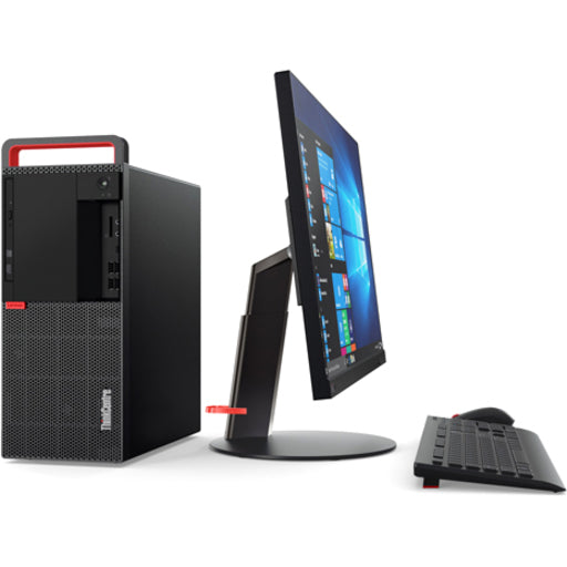 Ordinateur de bureau Lenovo ThinkCentre M920t 10SF0046US - Intel Core i5 9e génération i5-9500F - 8 Go - SSD 256 Go - Tour - Noir 10SF0046US