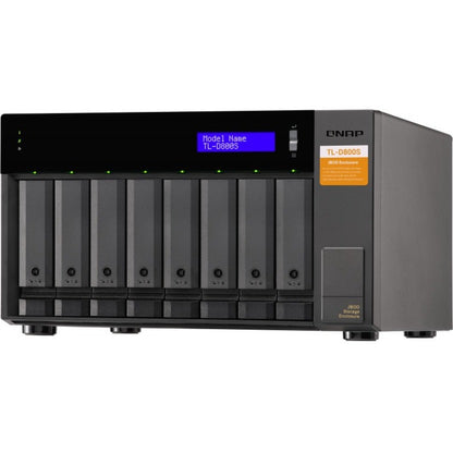 Boîtier de disque dur SATA/600 QNAP TL-D800S - Tour d'interface hôte mini-SAS TL-D800S-US