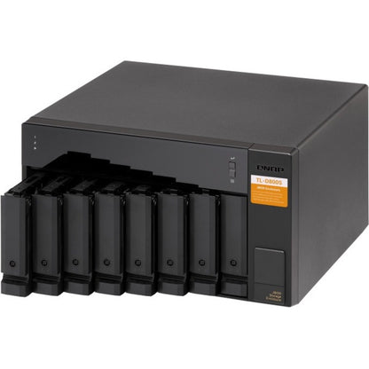Boîtier de disque dur SATA/600 QNAP TL-D800S - Tour d'interface hôte mini-SAS TL-D800S-US