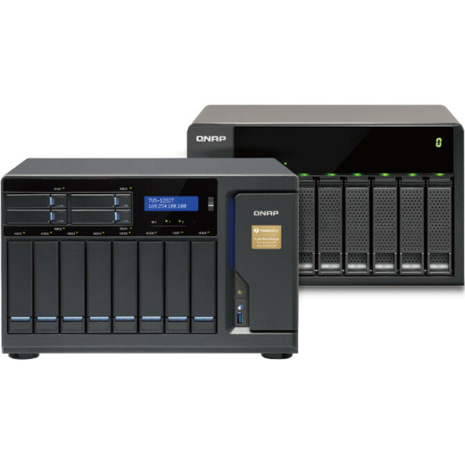 Système de stockage SAN/NAS/DAS QNAP Turbo NAS TVS-1282T-I7-64G TVS-1282T-I7-64G-US