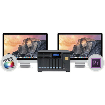 Système de stockage SAN/NAS/DAS QNAP Turbo NAS TVS-1282T-I7-64G TVS-1282T-I7-64G-US