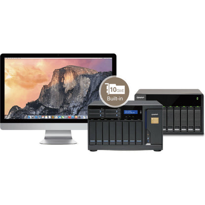 Système de stockage SAN/NAS/DAS QNAP Turbo NAS TVS-1282T-I7-64G TVS-1282T-I7-64G-US