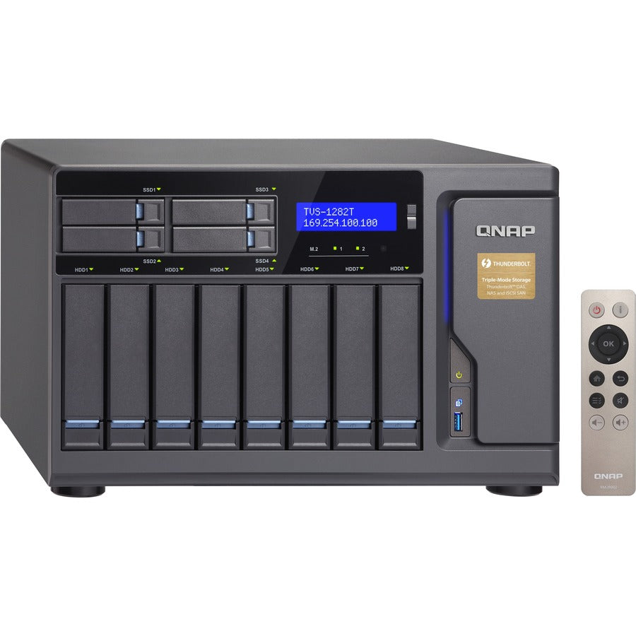 Système de stockage SAN/NAS/DAS QNAP Turbo NAS TVS-1282T-I7-64G TVS-1282T-I7-64G-US