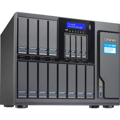 QNAP Super NAS Xeon D 16 baies haute capacité avec performances exceptionnelles TS-1685-D1531-32G-US