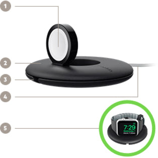 Support de voyage Belkin pour Apple Watch F8J218BT