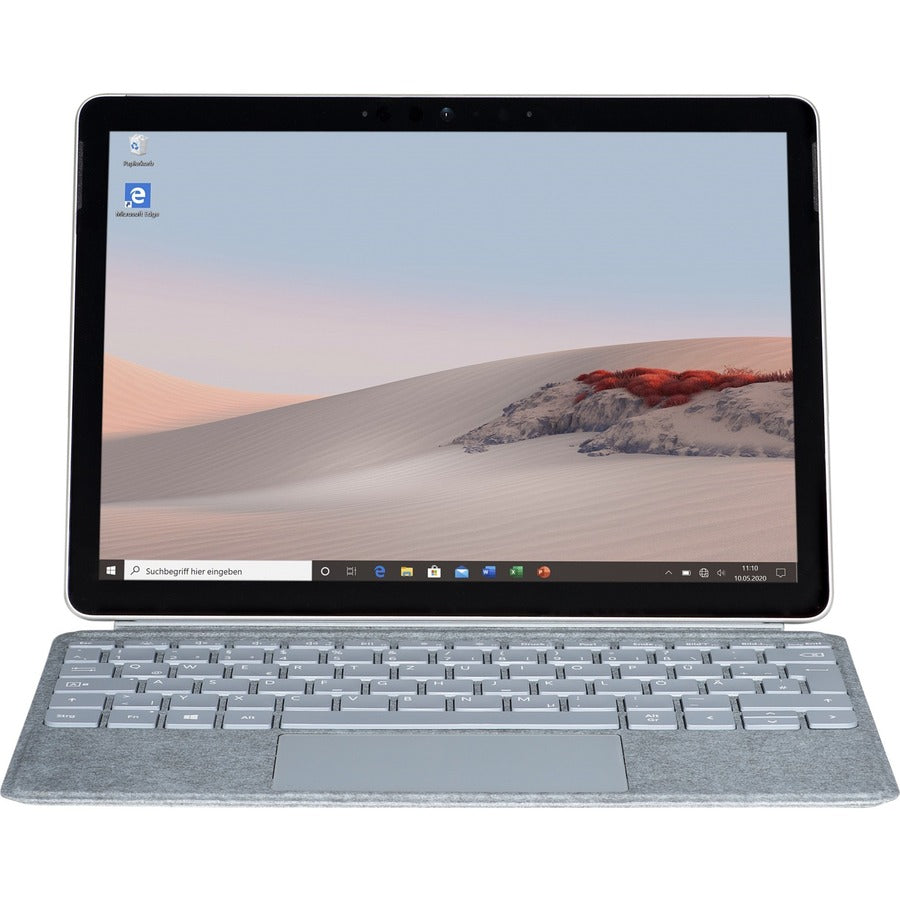 Tablette Microsoft Surface Go 2 - 10,5" - 8 Go - SSD 128 Go - Windows 10 Famille en mode S - Platinum STQ-00001