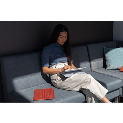 Étui clavier/housse Microsoft Type Cover pour Microsoft Surface Go 2, tablette Surface Go - Rouge coquelicot KCT-00061