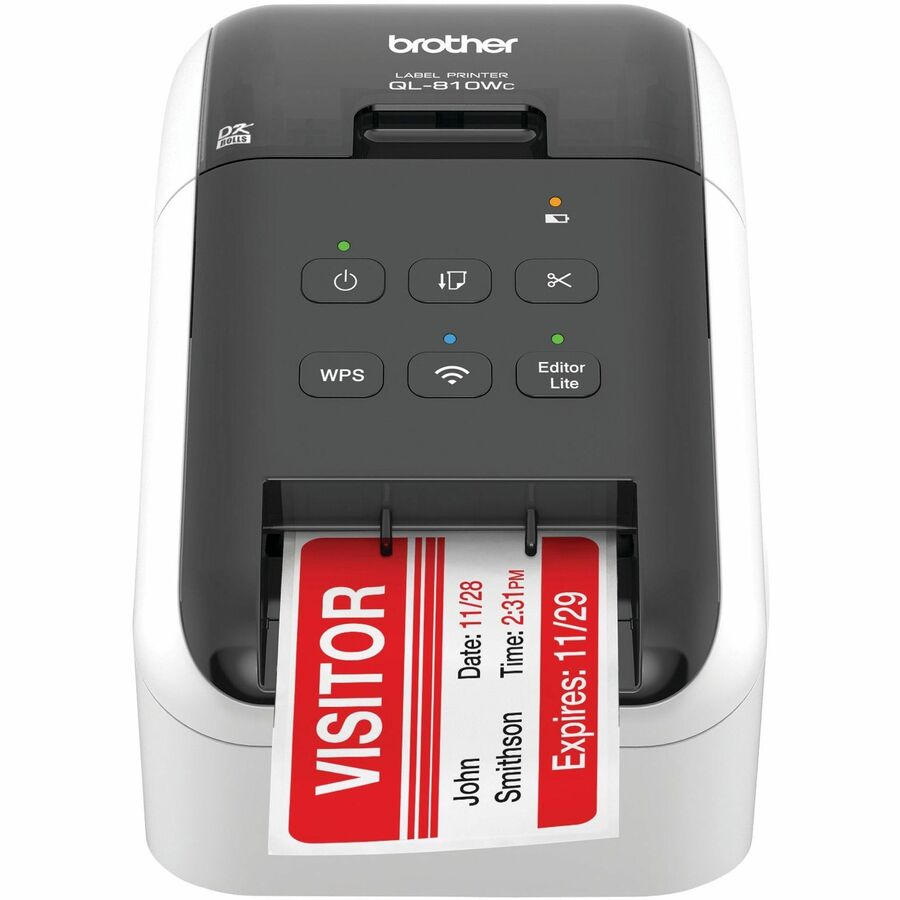 Brother QL-810WC Ultra Fast Label Printer with Wireless Networking QL-810WC