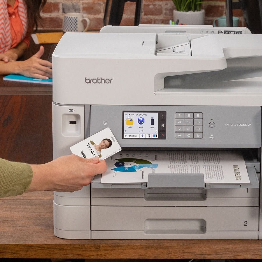 Imprimante multifonction à jet d'encre sans fil Brother Workhorse MFC-J5955DW - Couleur MFC-J5955DW