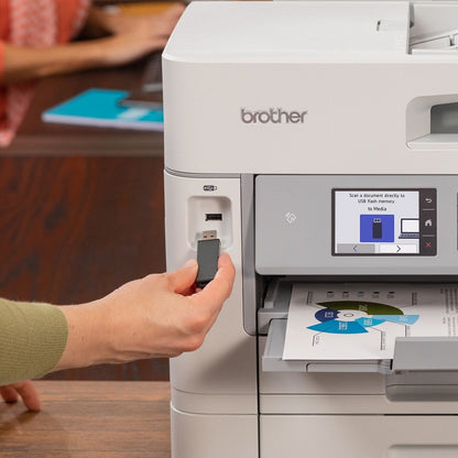 Imprimante multifonction à jet d'encre sans fil Brother Workhorse MFC-J5955DW - Couleur MFC-J5955DW