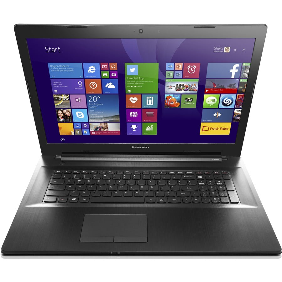 Ordinateur portable Lenovo G70-80 80FF00HKUS 17,3" - HD+ - Intel Core i7 5e génération i7-5500U - 8 Go - Disque dur 1 To - Clavier anglais (États-Unis) - Noir 80FF00HKUS