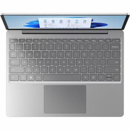 Ordinateur portable à écran tactile Microsoft Surface Laptop Go 2 12,4 pouces - Platinum N1U-00003