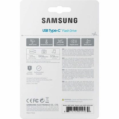 Samsung Type-C 64GB USB 3.2 Flash Drive MUF-64DA/AM