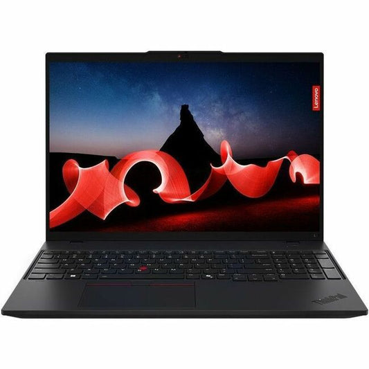 Ordinateur portable Lenovo ThinkPad L16 Gen 1 21L3001RUS 16" avec écran tactile - WUXGA - Intel Core Ultra 7 165U - Technologie vPro - 16 Go - SSD 512 Go - Clavier anglais - Noir 21L3001RUS