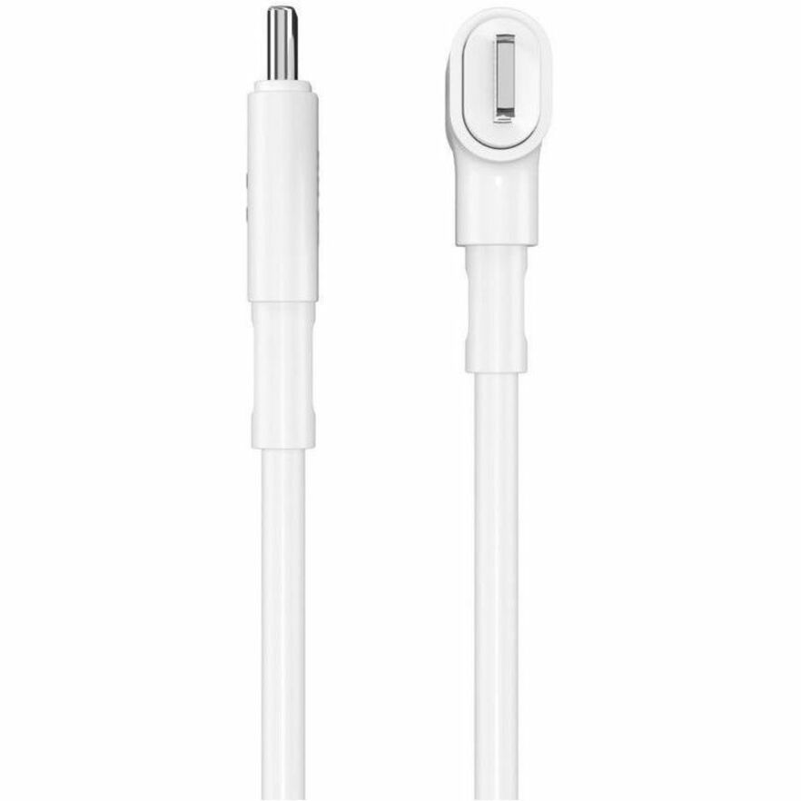 Câble hybride en silicone USB-C et Lightning Targus HyperJuice (1,5 m/5 pi) - Blanc HJ4010WHGL