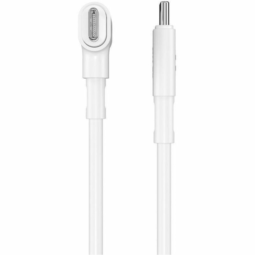 Câble hybride en silicone USB-C et Lightning Targus HyperJuice (1,5 m/5 pi) - Blanc HJ4010WHGL