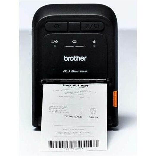 Brother RuggedJet Go RJ-2055WB Mobile Direct Thermal Printer - Portable - Receipt Print - USB - Serial - Bluetooth 4.2 - Wireless LAN - Near Field Communication (NFC) RJ2055WB