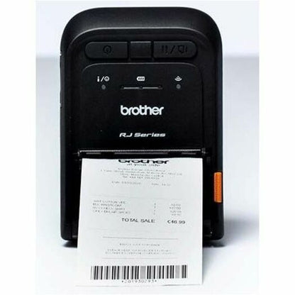 Brother RuggedJet Go RJ-2055WB Mobile Direct Thermal Printer - Portable - Receipt Print - USB - Serial - Bluetooth 4.2 - Wireless LAN - Near Field Communication (NFC) RJ2055WB