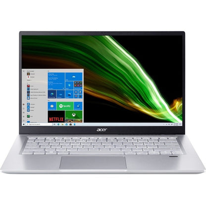 Ordinateur portable 14" Acer Swift 3 SF314-511 SF314-511-593Q - Full HD - Intel Core i5 11e génération i5-1135G7 - 8 Go - SSD 512 Go - Clavier anglais (États-Unis), français - Argent pur NX.ABLAA.001