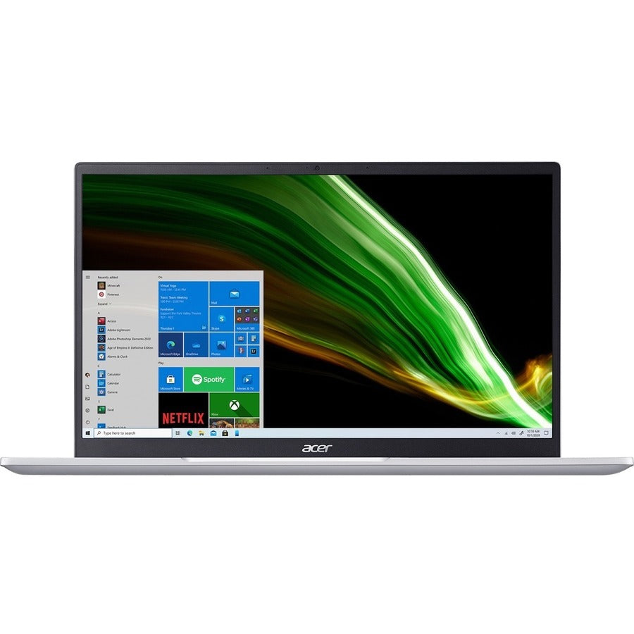 Ordinateur portable 14" Acer Swift 3 SF314-511 SF314-511-593Q - Full HD - Intel Core i5 11e génération i5-1135G7 - 8 Go - SSD 512 Go - Clavier anglais (États-Unis), français - Argent pur NX.ABLAA.001