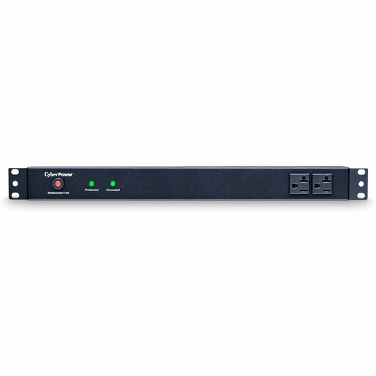 CyberPower Rackbar Surge Suppressor RM 1U RKBS20S2F10R 20A 12-Outlet RKBS20S2F10R